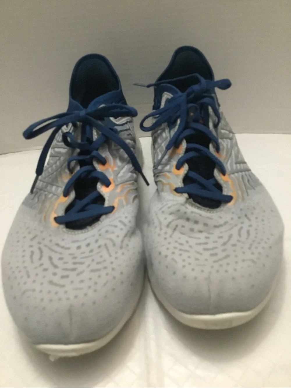Men's New Balance Gray and Navy Performance Running Shoes size 13